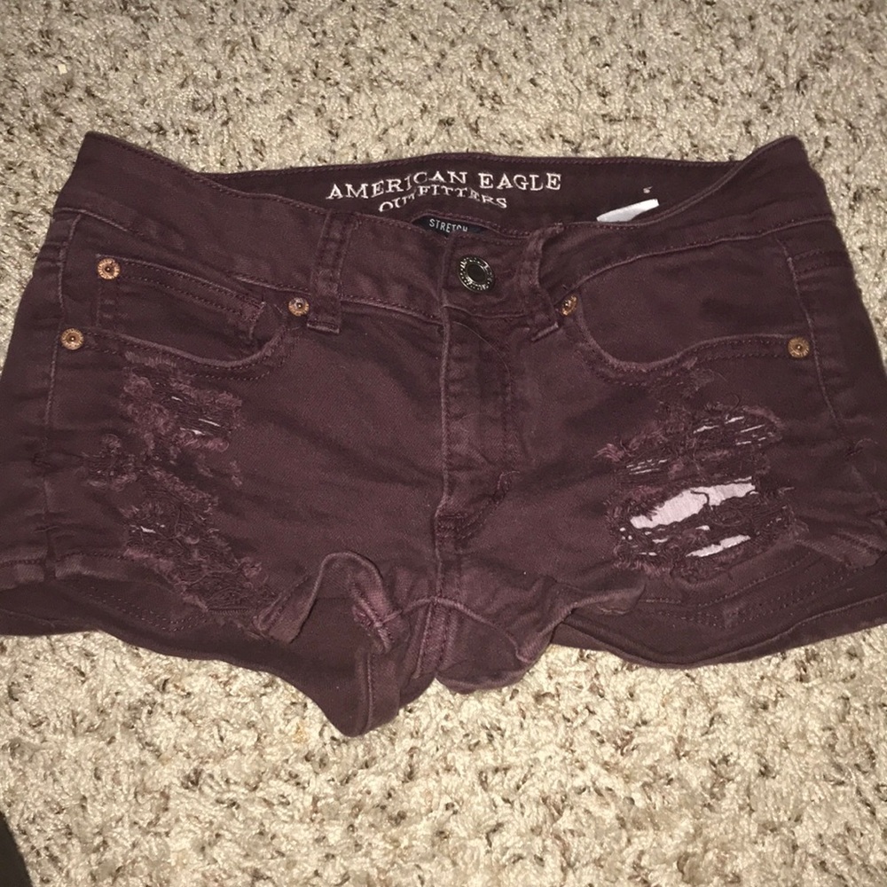 AERO maroon shorts